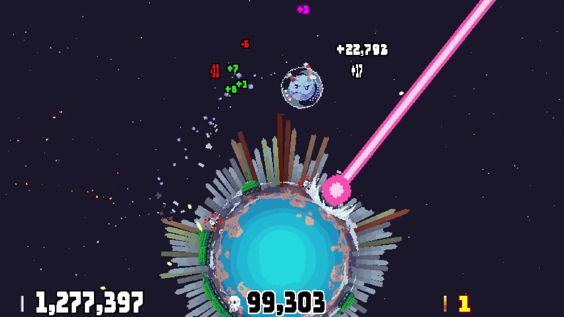 Planet Bash - Screenshot