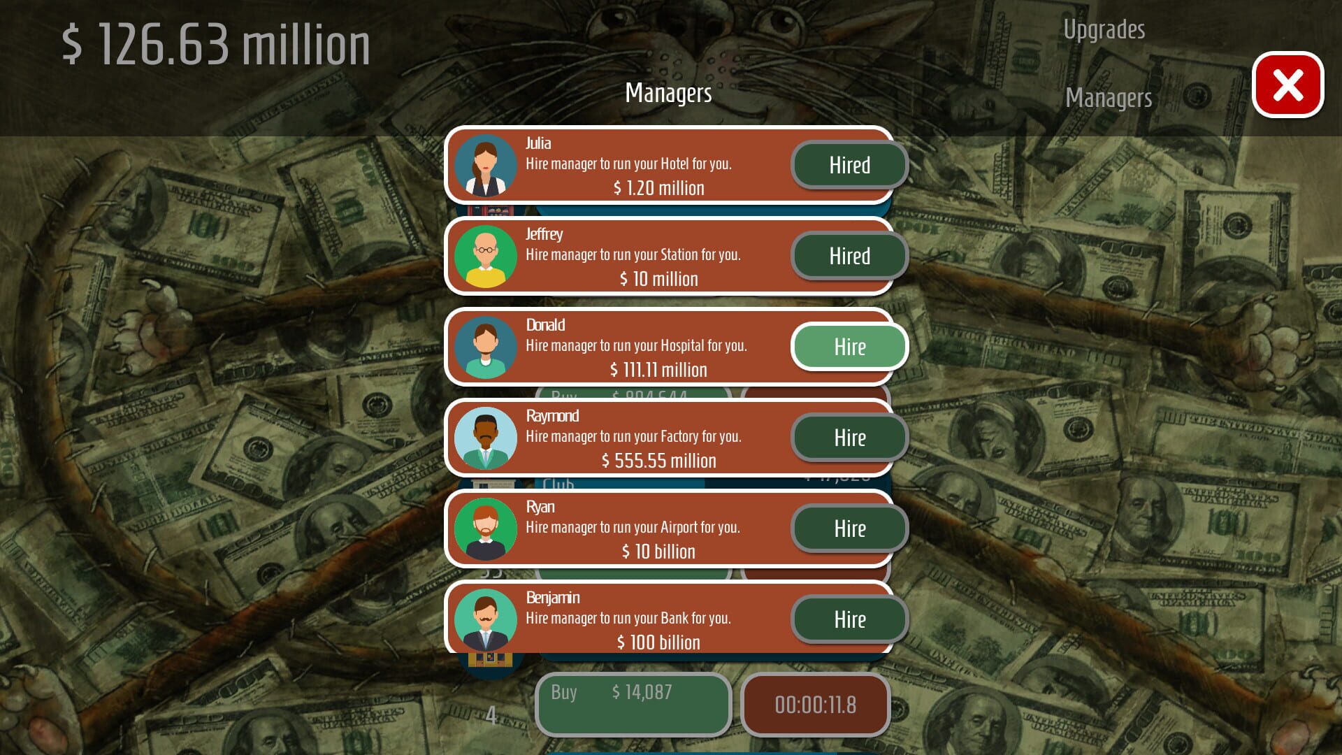 Business Tycoon Billionaire - Screenshot
