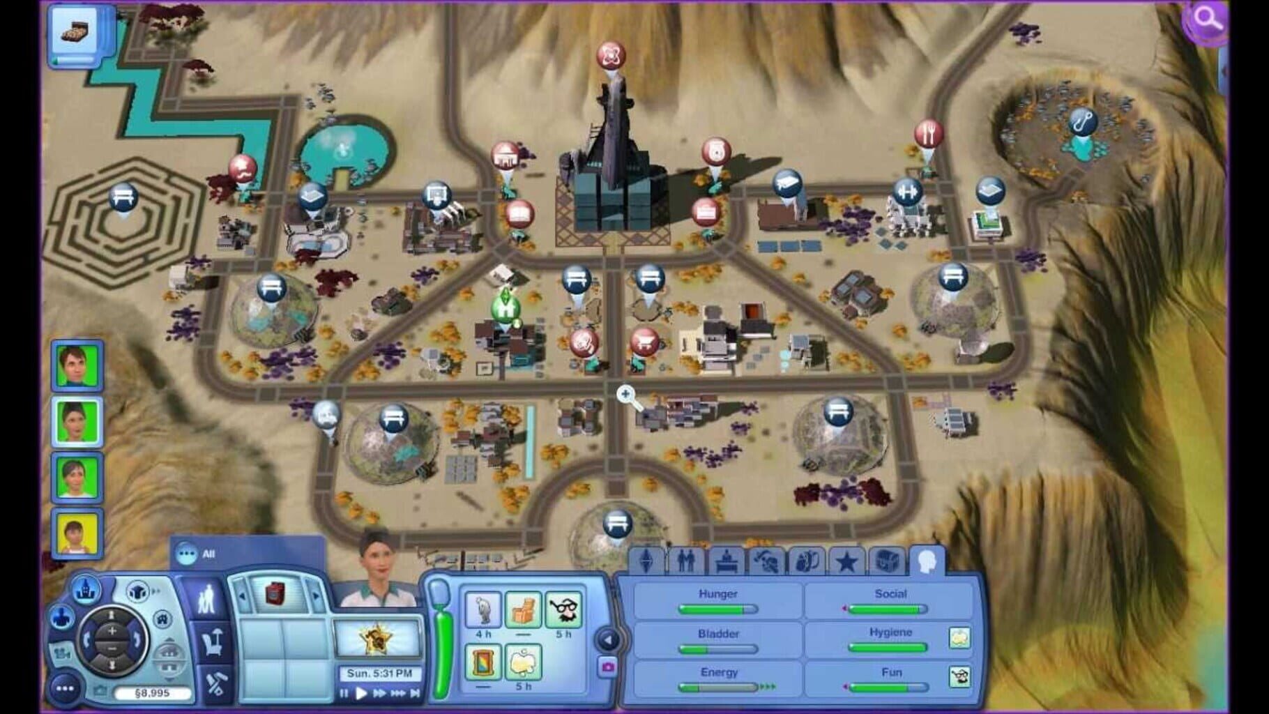 Captura de pantalla - The Sims 3: Lunar Lakes