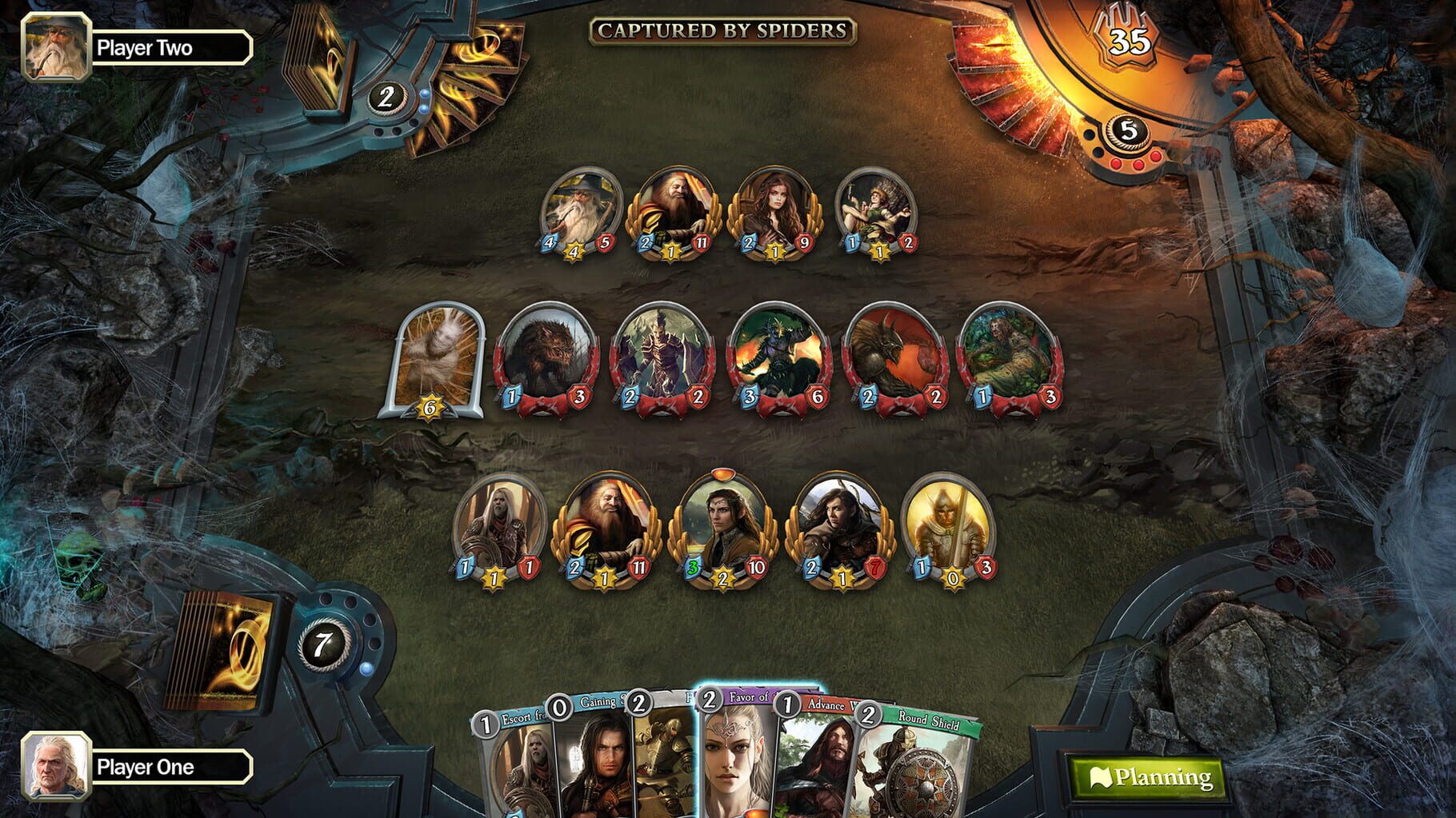 Captura de pantalla - The Lord of the Rings: Adventure Card Game