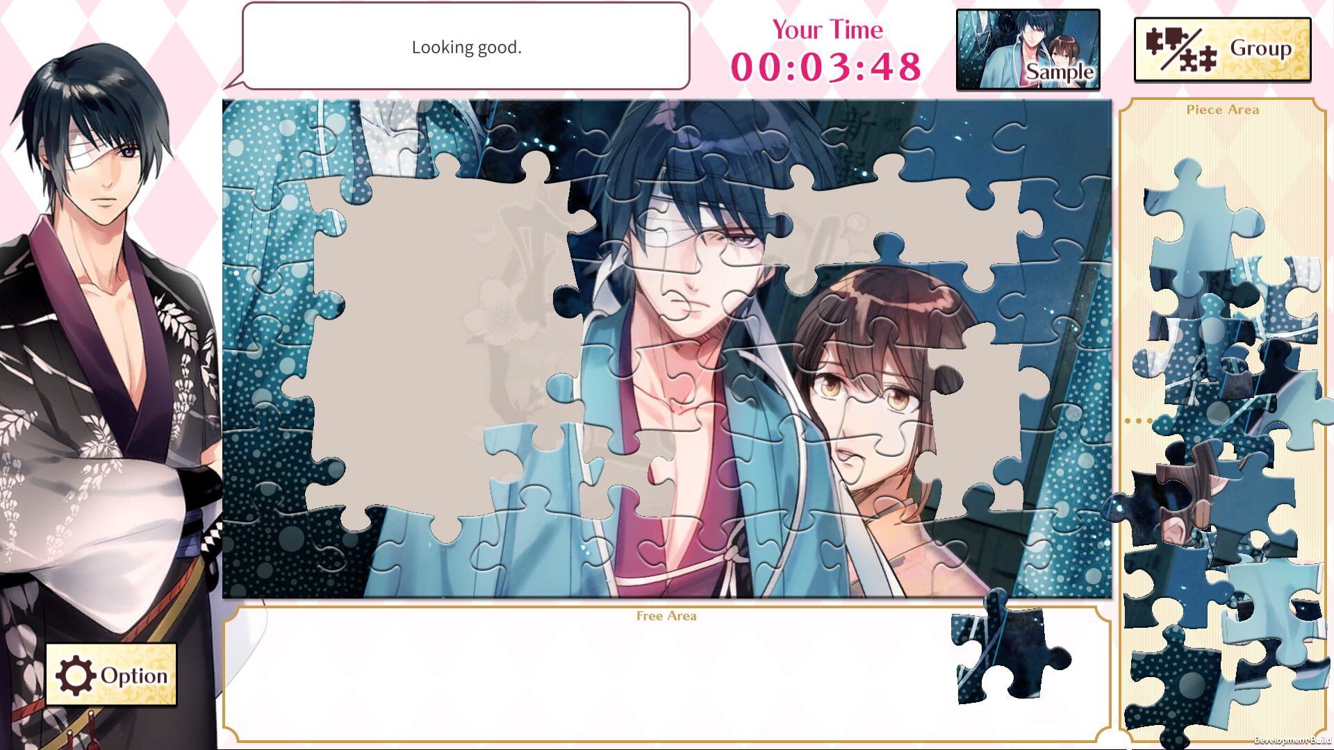 Otome Romance Jigsaws - Midnight Cinderella & Destined to Love - Screenshot