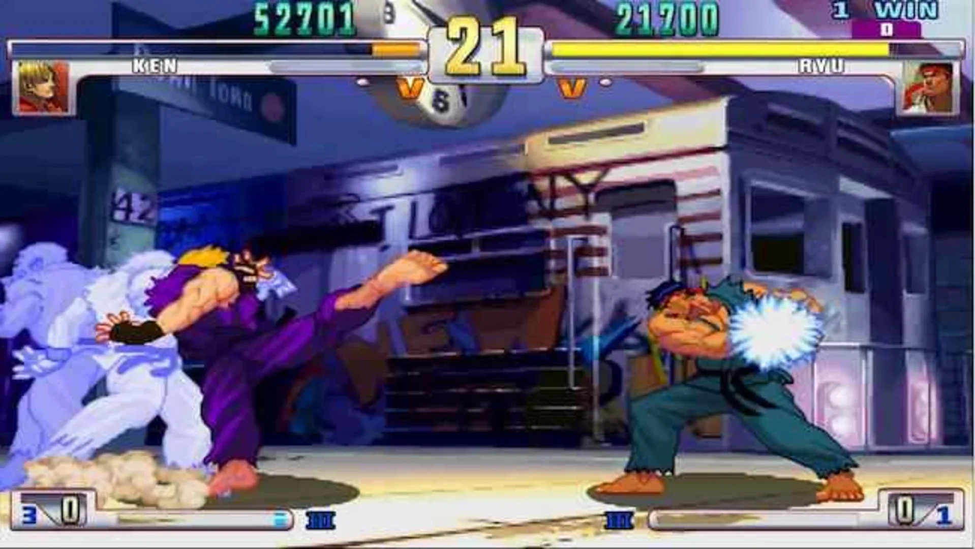 Captura de pantalla - Street Fighter III: 3rd Strike Online Edition