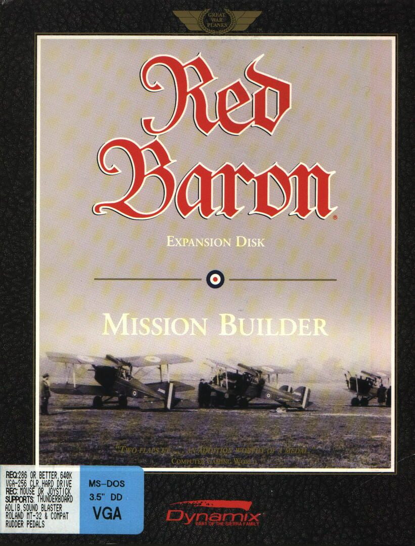 Red Baron: Mission Builder cover art