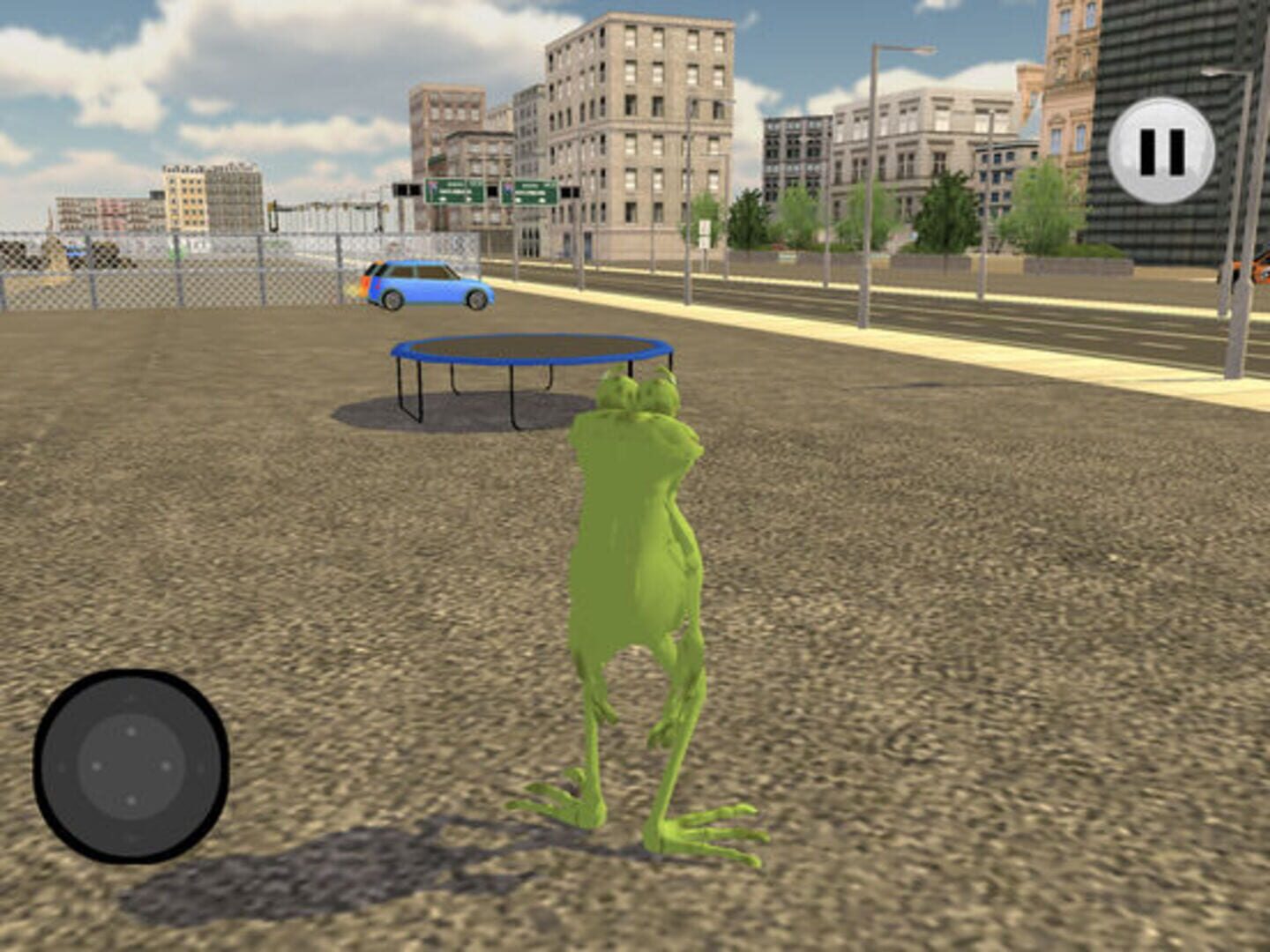 Amazing Frog Simulator City - Screenshot