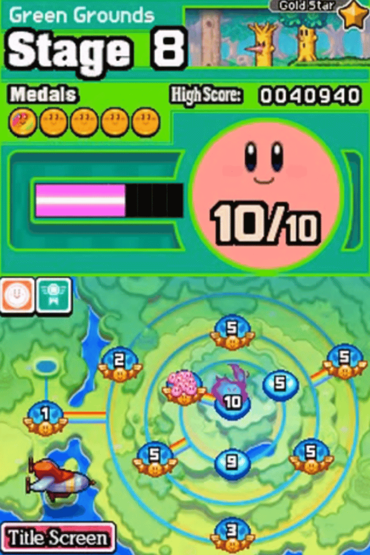 Kirby Mass Attack screenshot