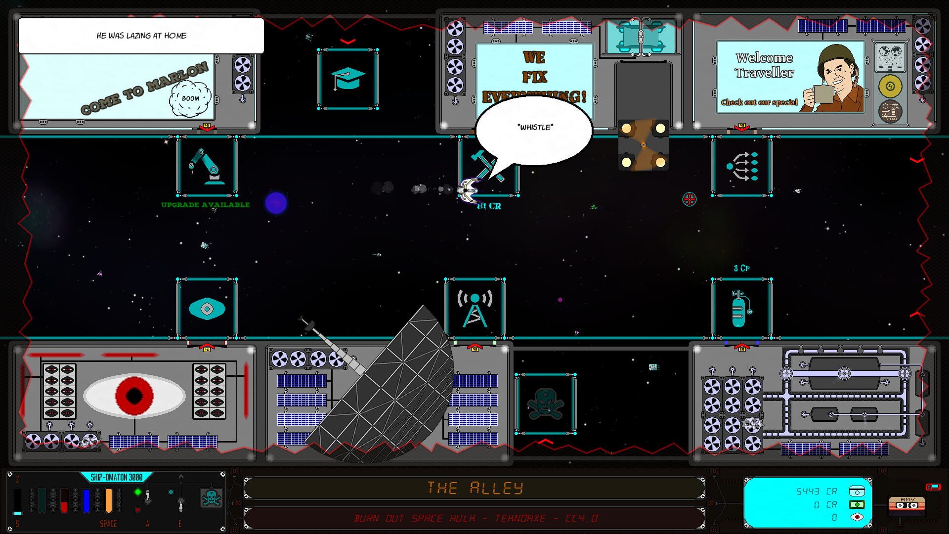 Space Waver - Screenshot