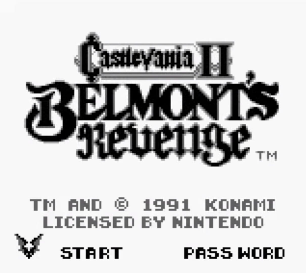 Castlevania II: Belmont's Revenge screenshot