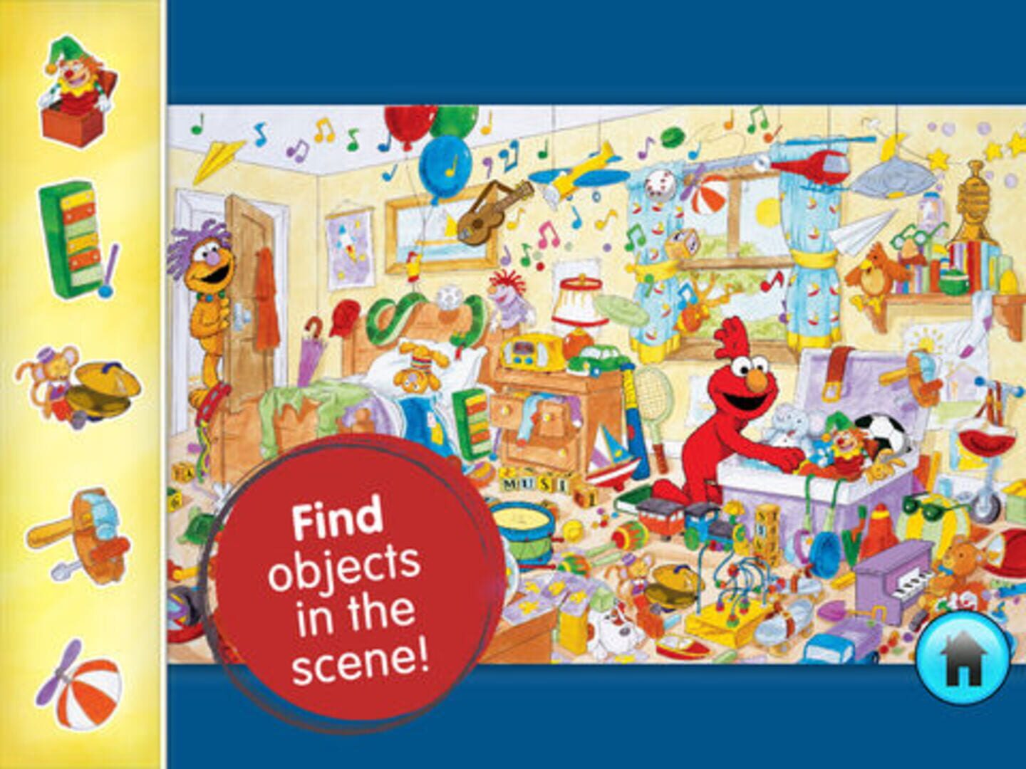 Look and Find: Elmo on Sesame Street - Screenshot