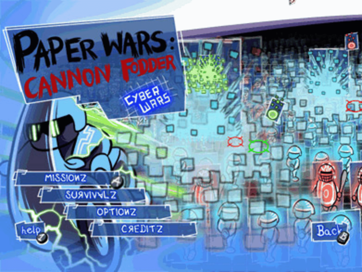 Paper Wars: Cannon Fodder! screenshot