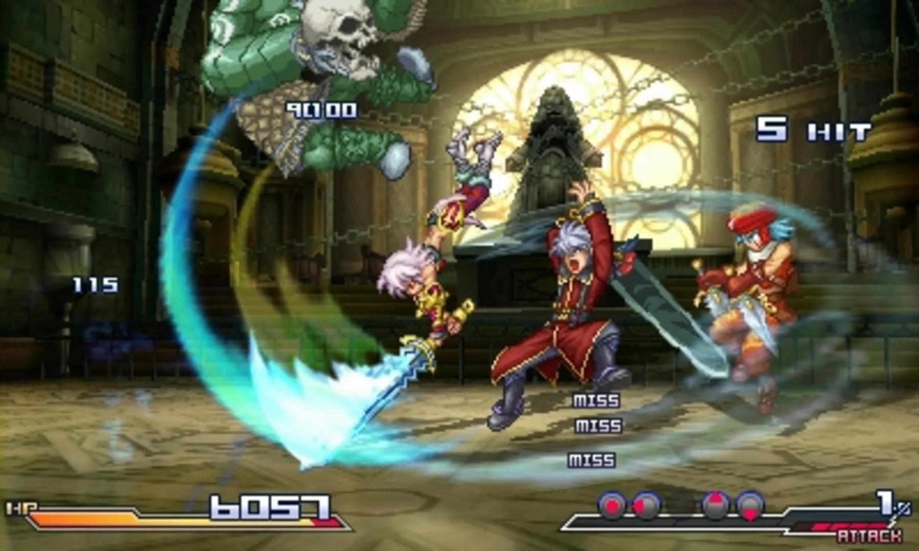Captura de pantalla - Project X Zone