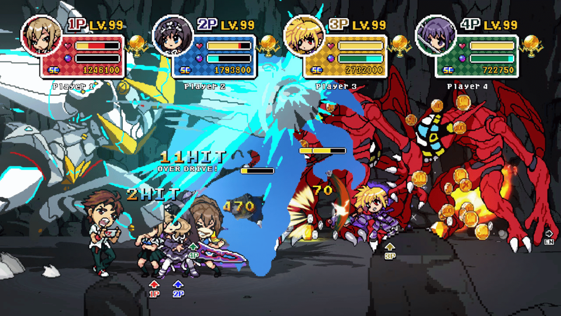 Phantom Breaker: Battle Grounds Overdrive screenshot