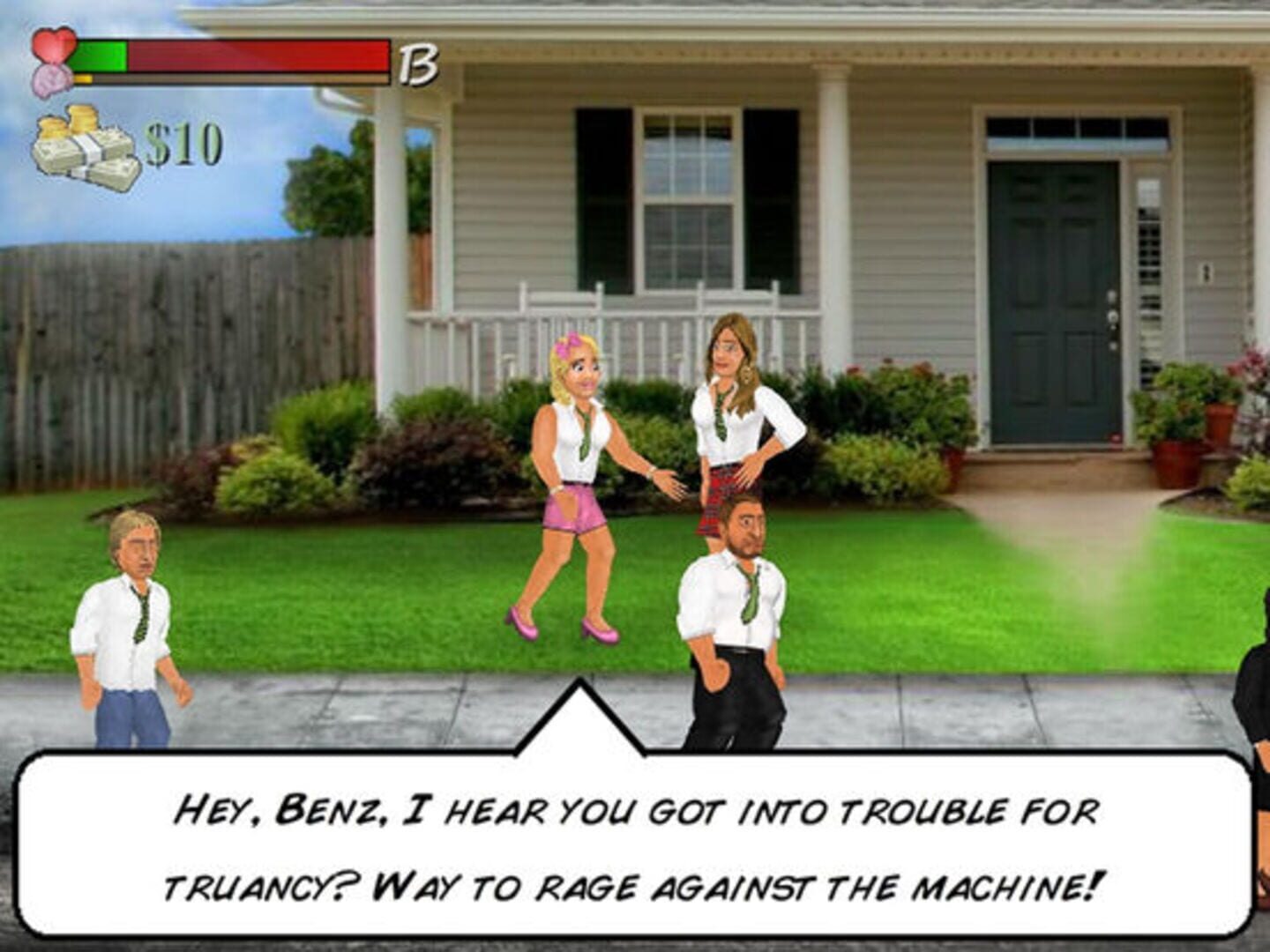 Private School Days - Screenshot