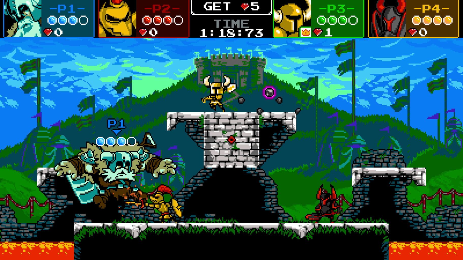 Captura de pantalla - Shovel Knight Showdown