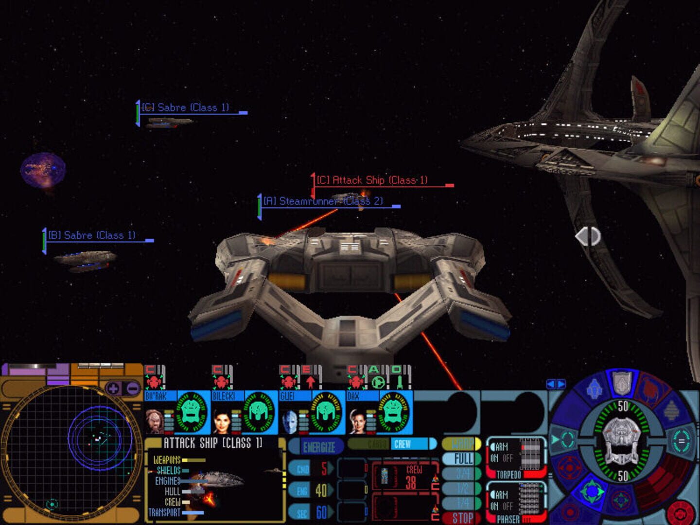 Captura de pantalla - Star Trek: Deep Space Nine - Dominion Wars