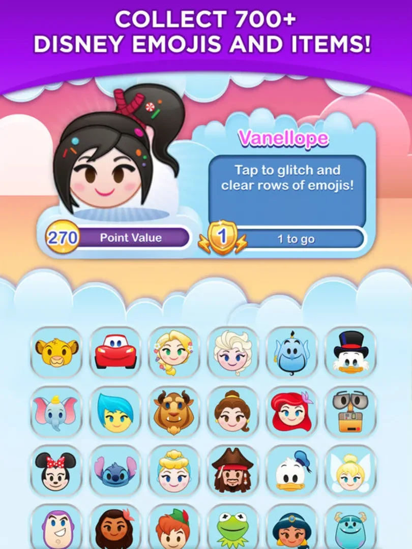 Captura de pantalla - Disney Emoji Blitz
