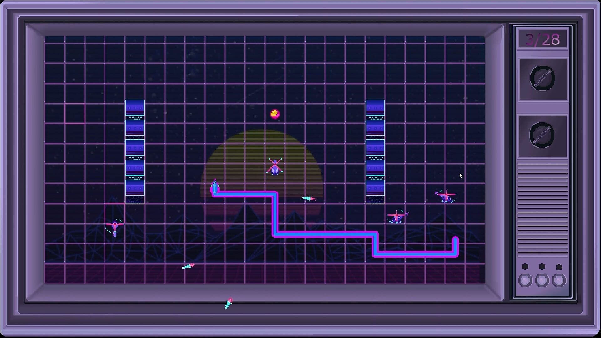 Retro Snake - Screenshot