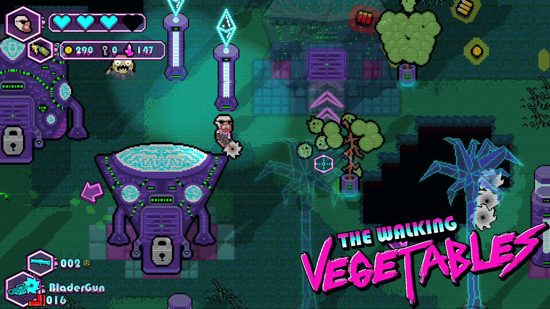 The Walking Vegetables screenshot