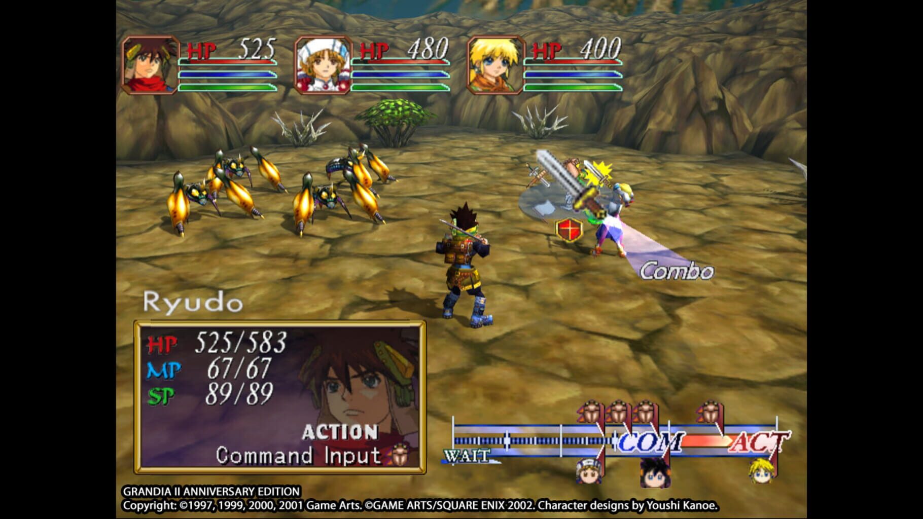 Grandia II HD Remaster screenshot