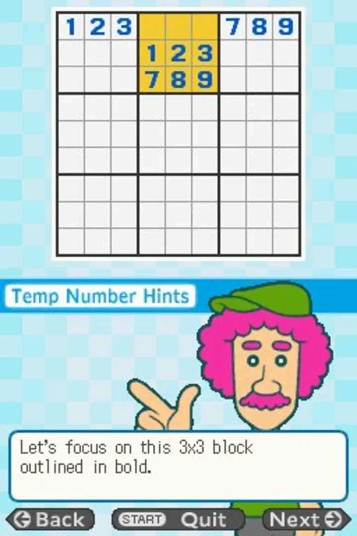 Captura de pantalla - Sudoku 50! For Beginners