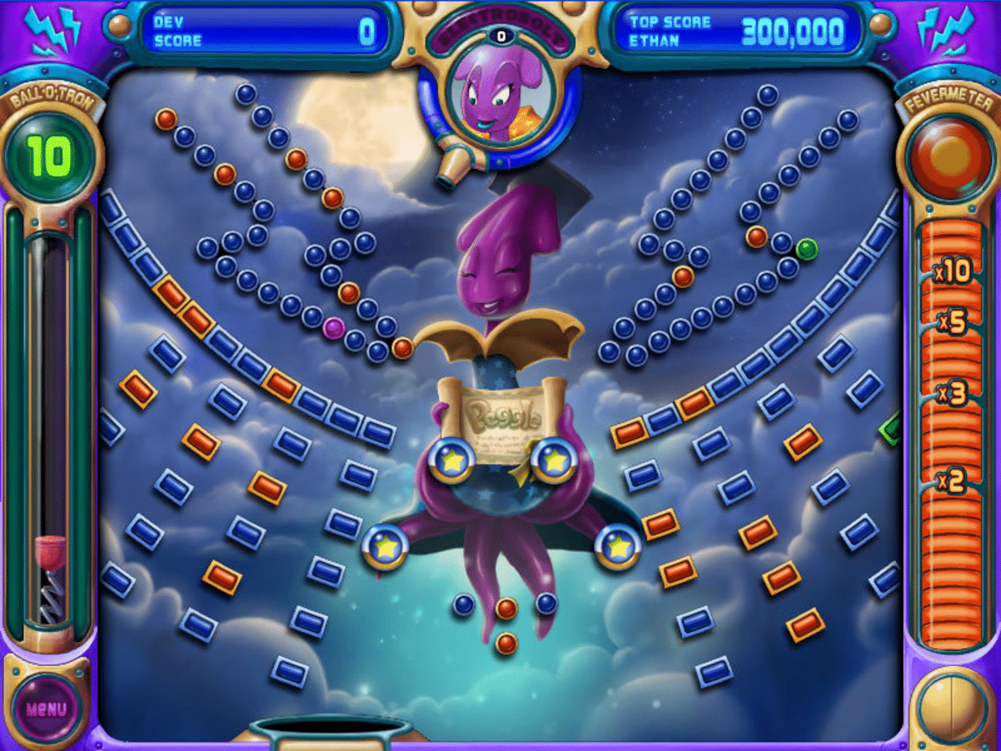 Peggle Nights screenshot