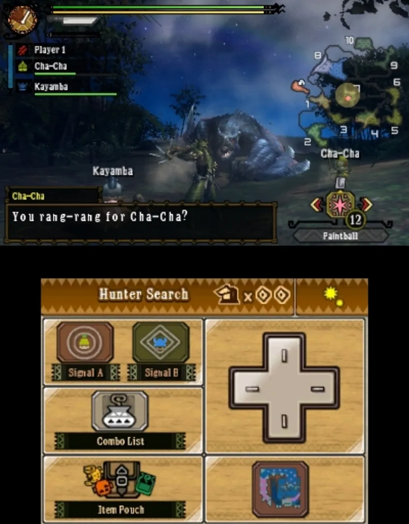 Captura de pantalla - Monster Hunter 3 Ultimate