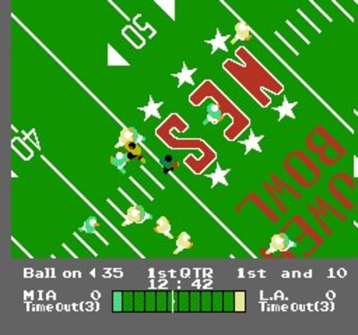 Captura de pantalla - NES Play Action Football