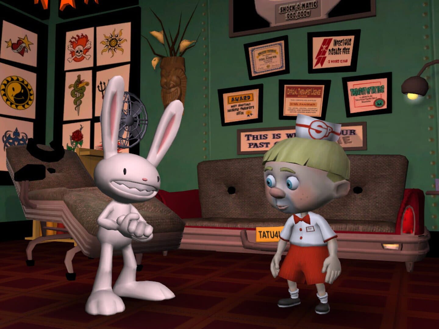 Captura de pantalla - Sam & Max: Save the World - Episode 1: Culture Shock