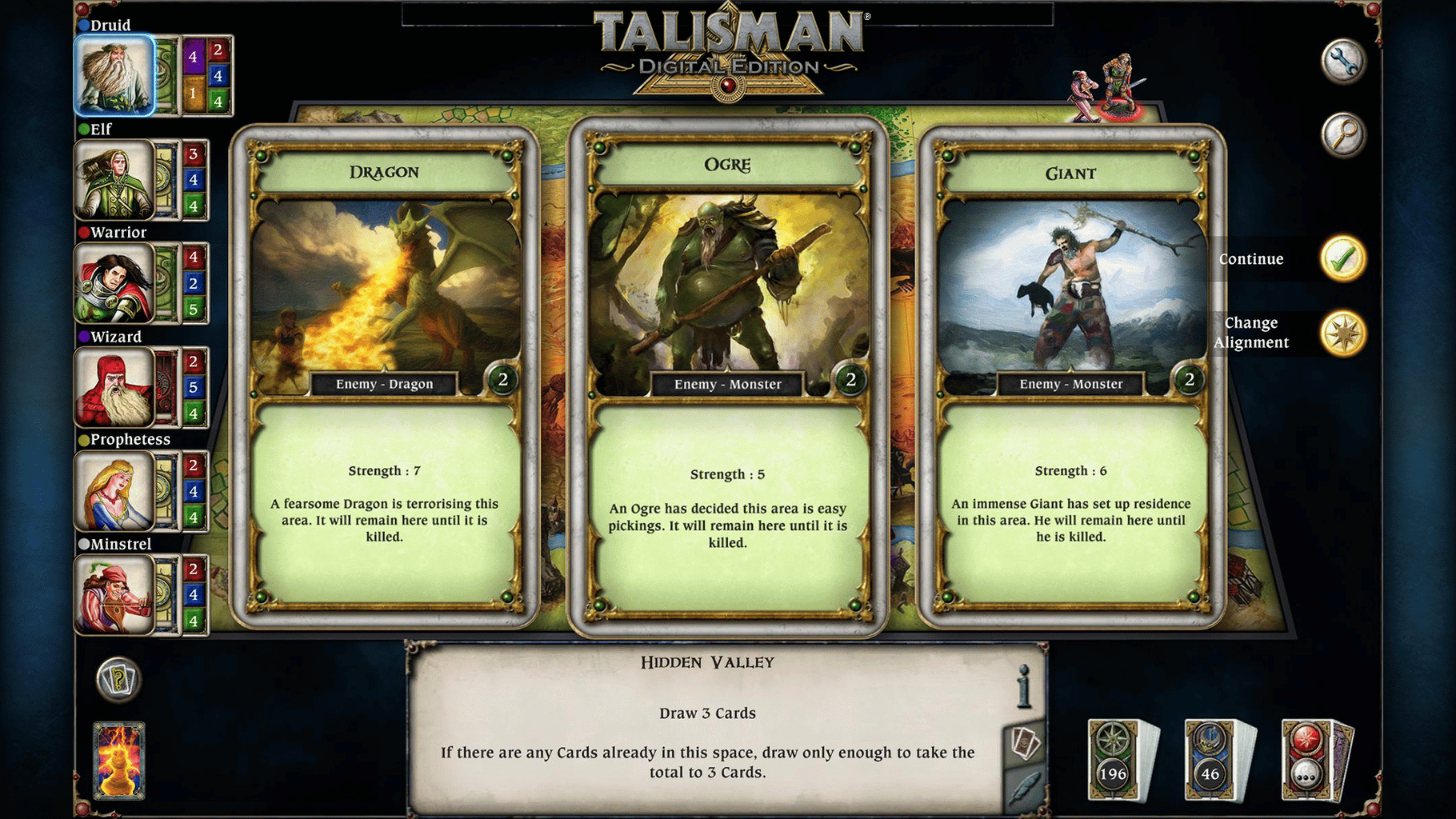 Talisman: Digital Edition screenshot