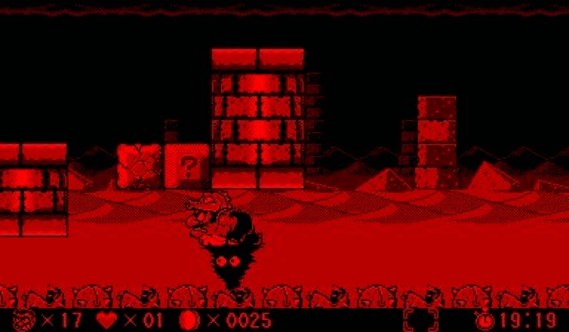 Virtual Boy Wario Land screenshot