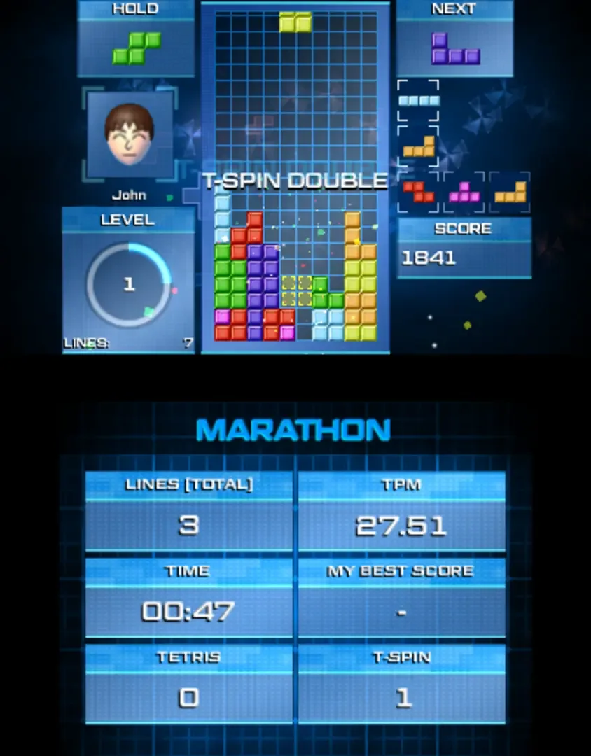 Captura de pantalla - Tetris Ultimate