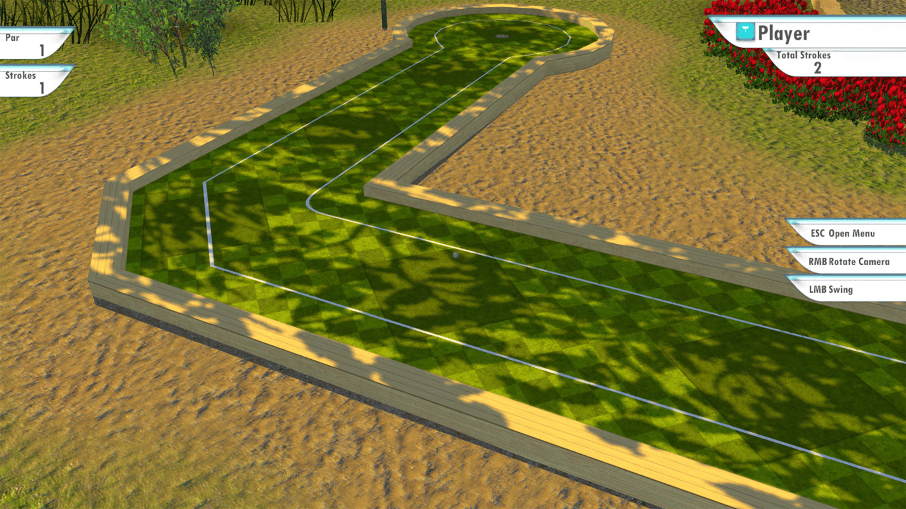 3D MiniGolf screenshot