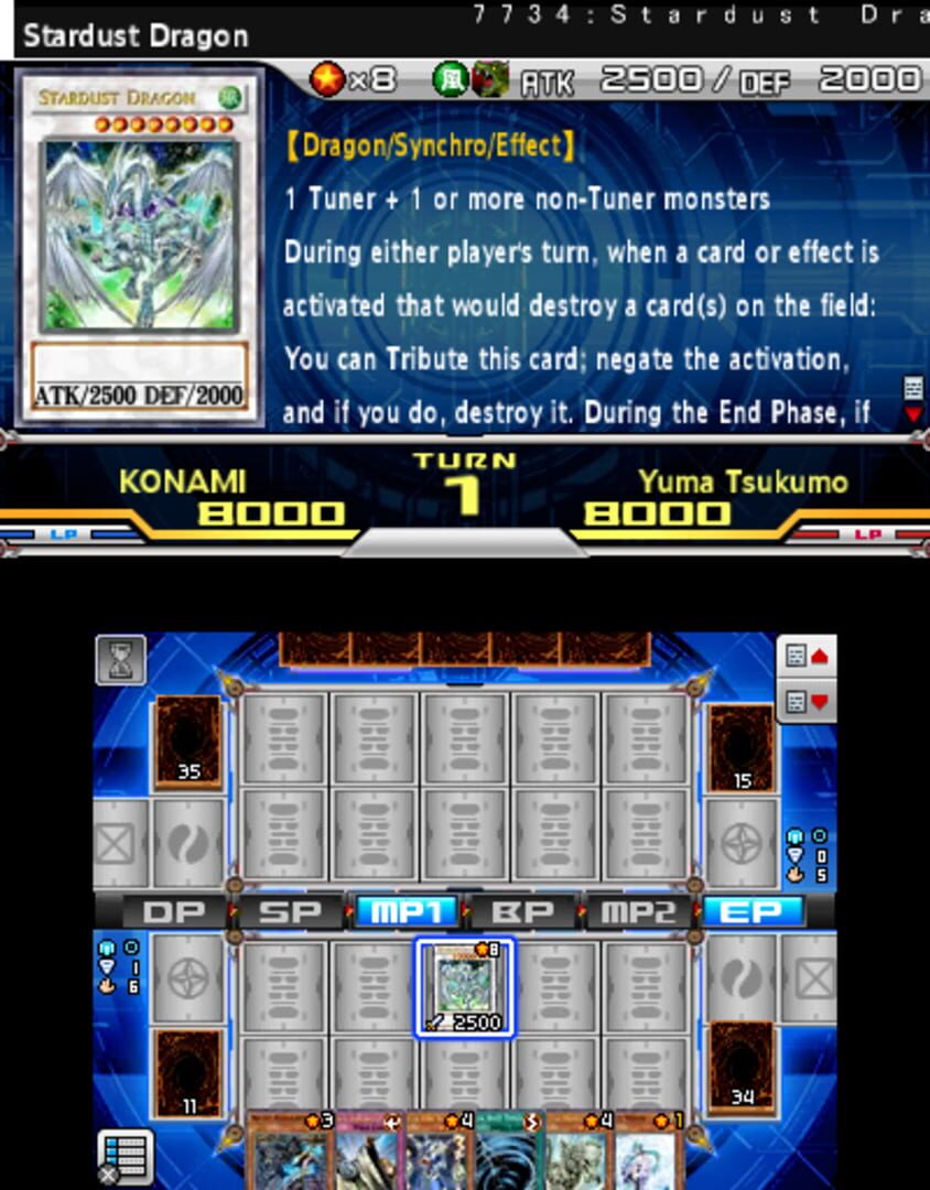 Captura de pantalla - Yu-Gi-Oh! Zexal World Duel Carnival