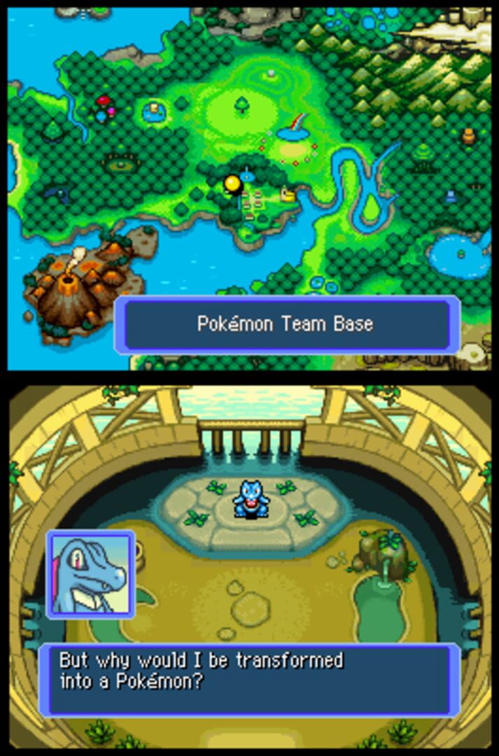 Captura de pantalla - Pokémon Mystery Dungeon: Blue Rescue Team