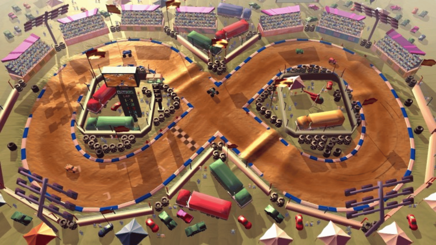 Rock 'N Racing Off Road DX screenshot