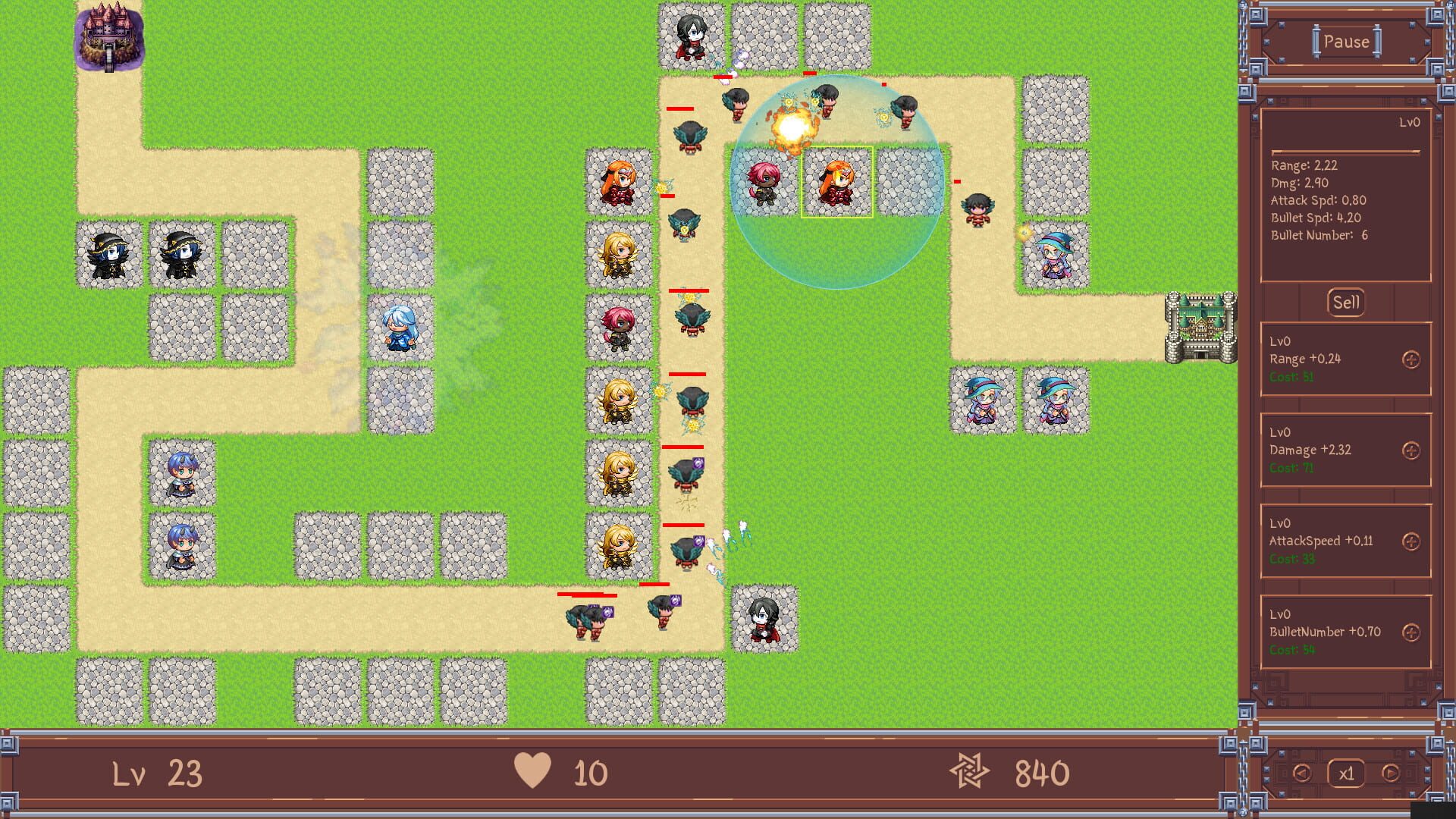 Divine Miracle Defense - Screenshot