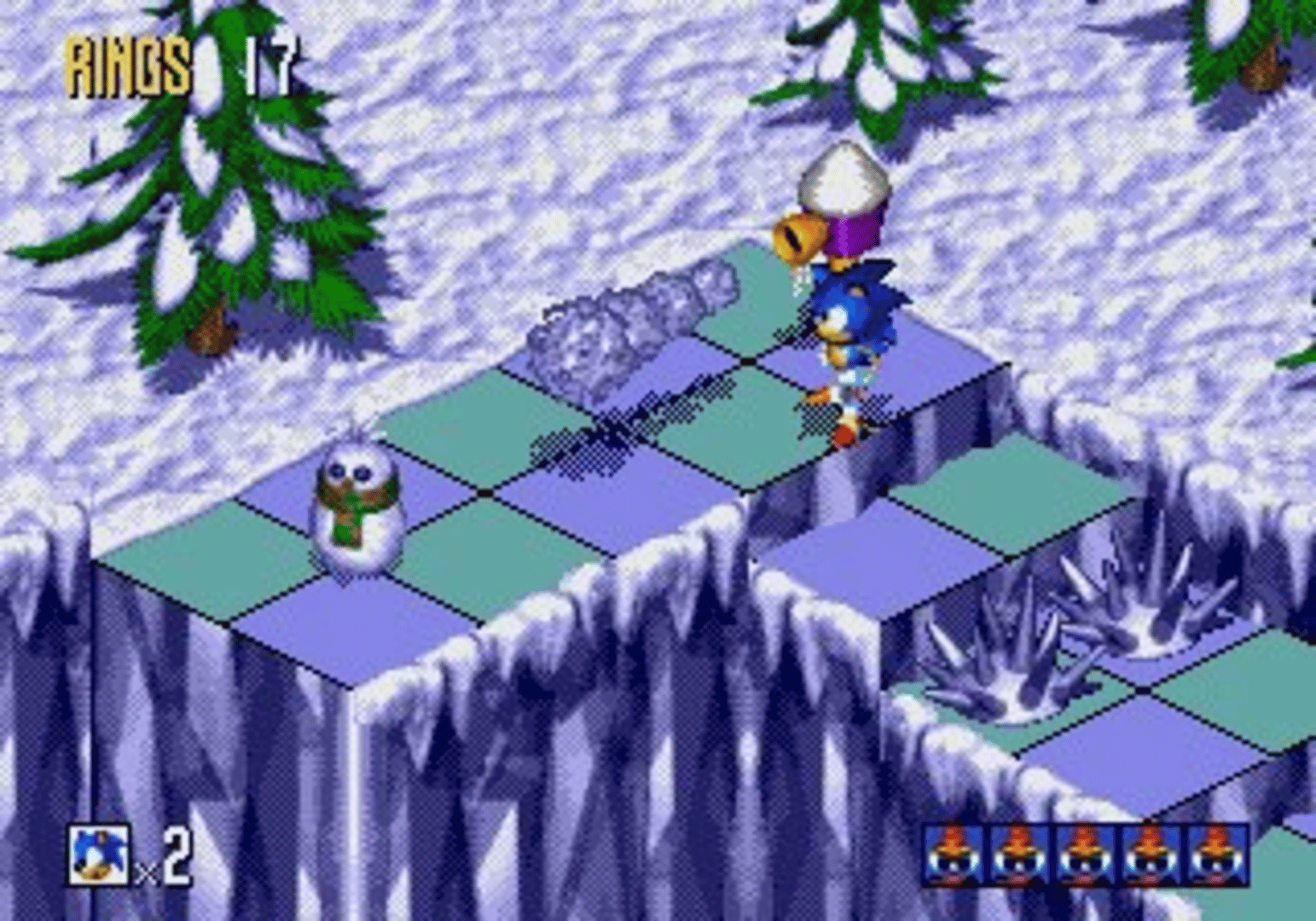 Sonic 3D Blast screenshot