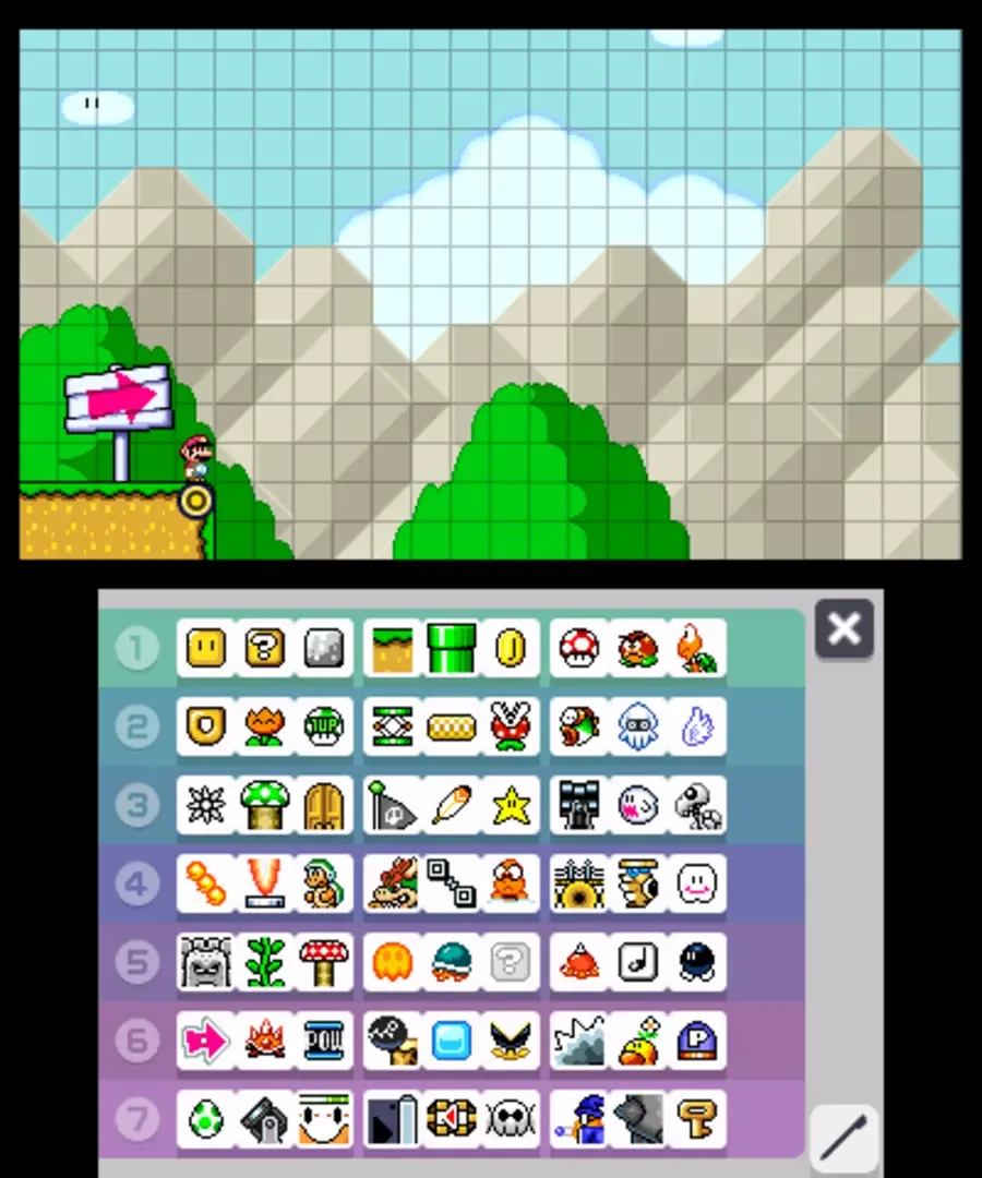 Captura de pantalla - Super Mario Maker for Nintendo 3DS