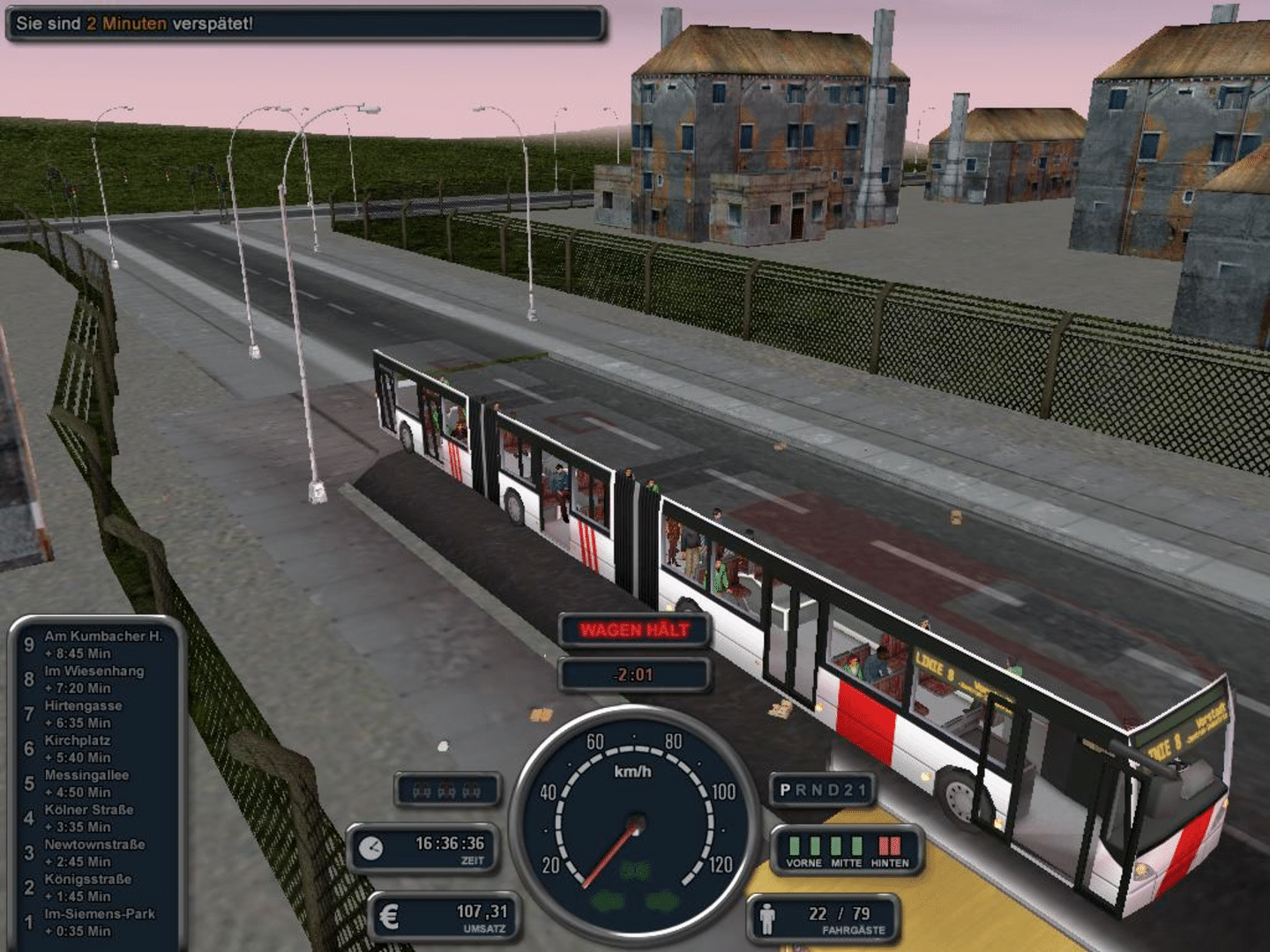 Bus Simulator 2008 screenshot