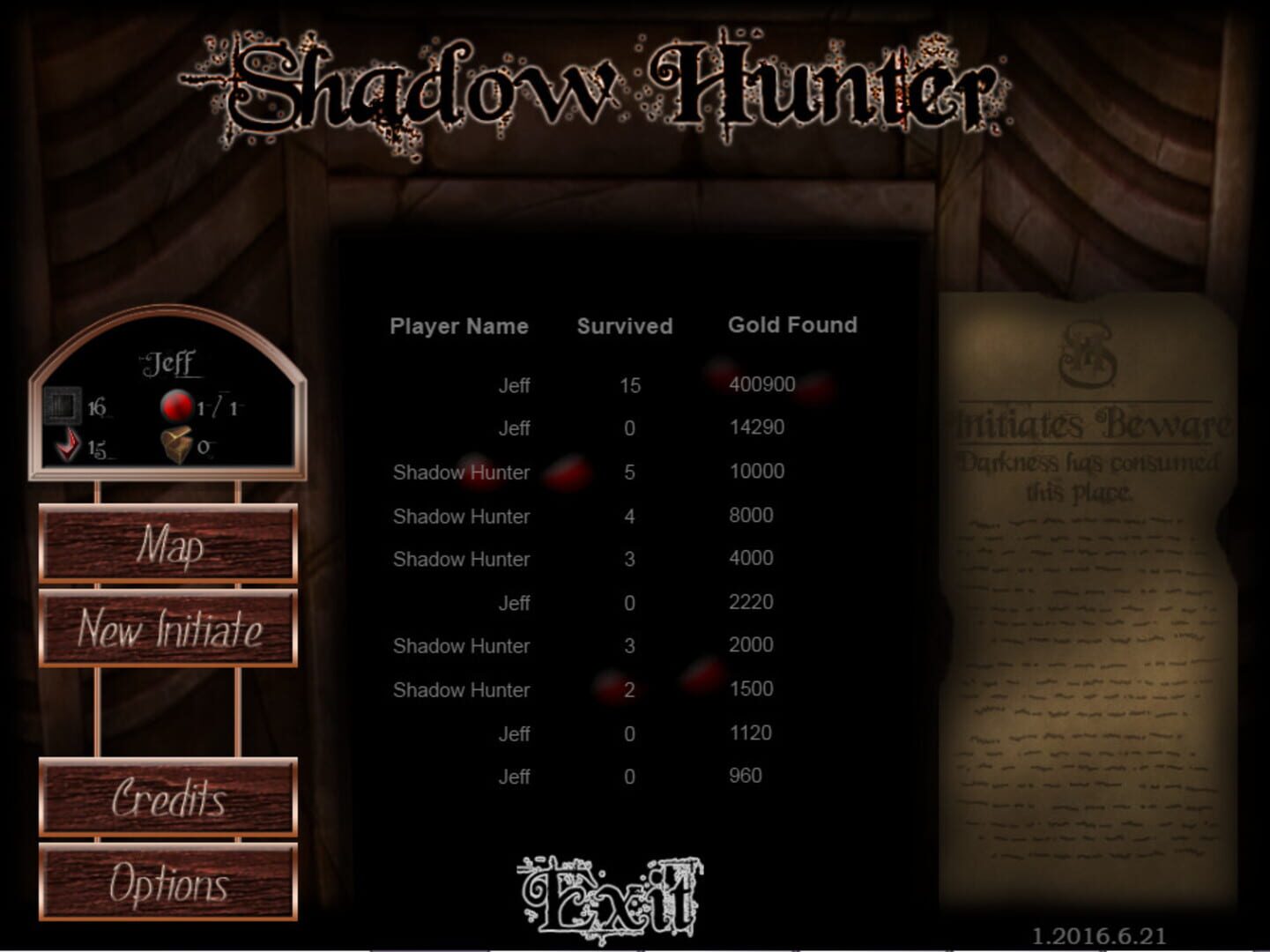 Shadow Hunter - Screenshot