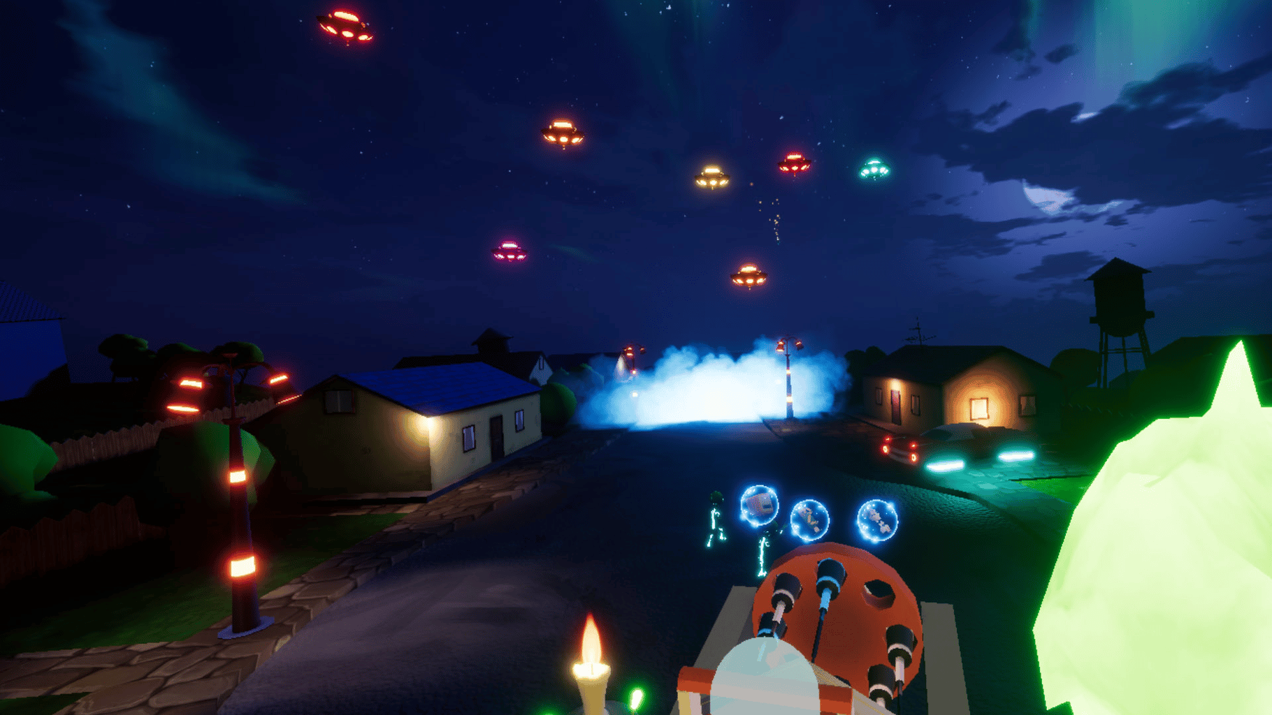 Aliens in the Yard screenshot