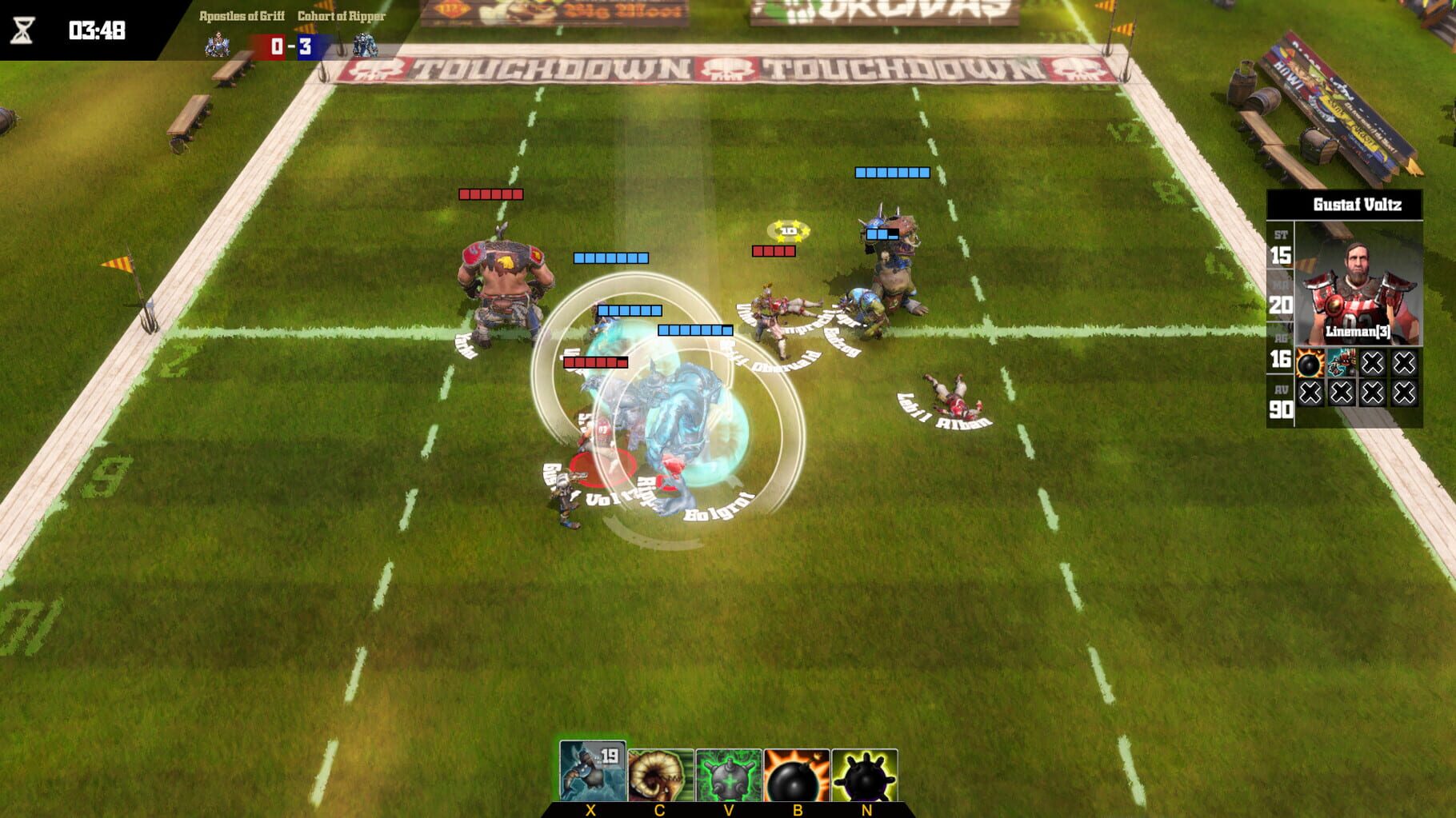 Captura de pantalla - Blood Bowl: Death Zone