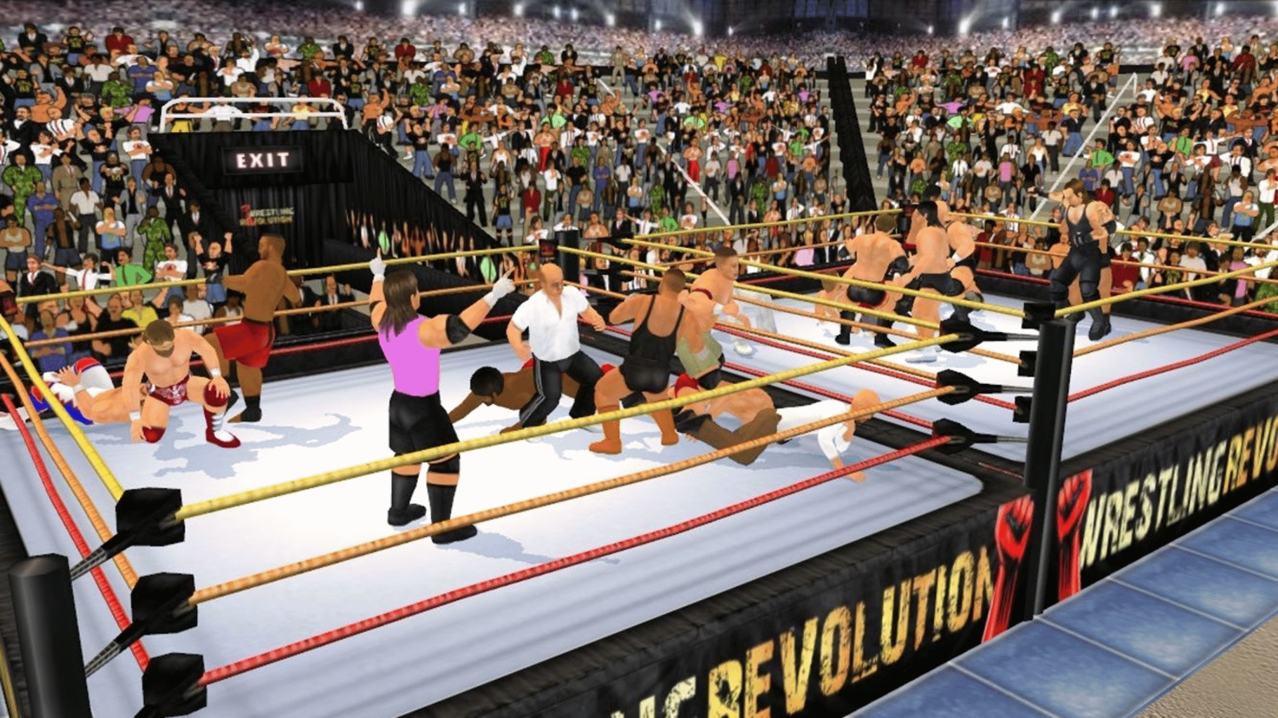 Wrestling Revolution 3D screenshot