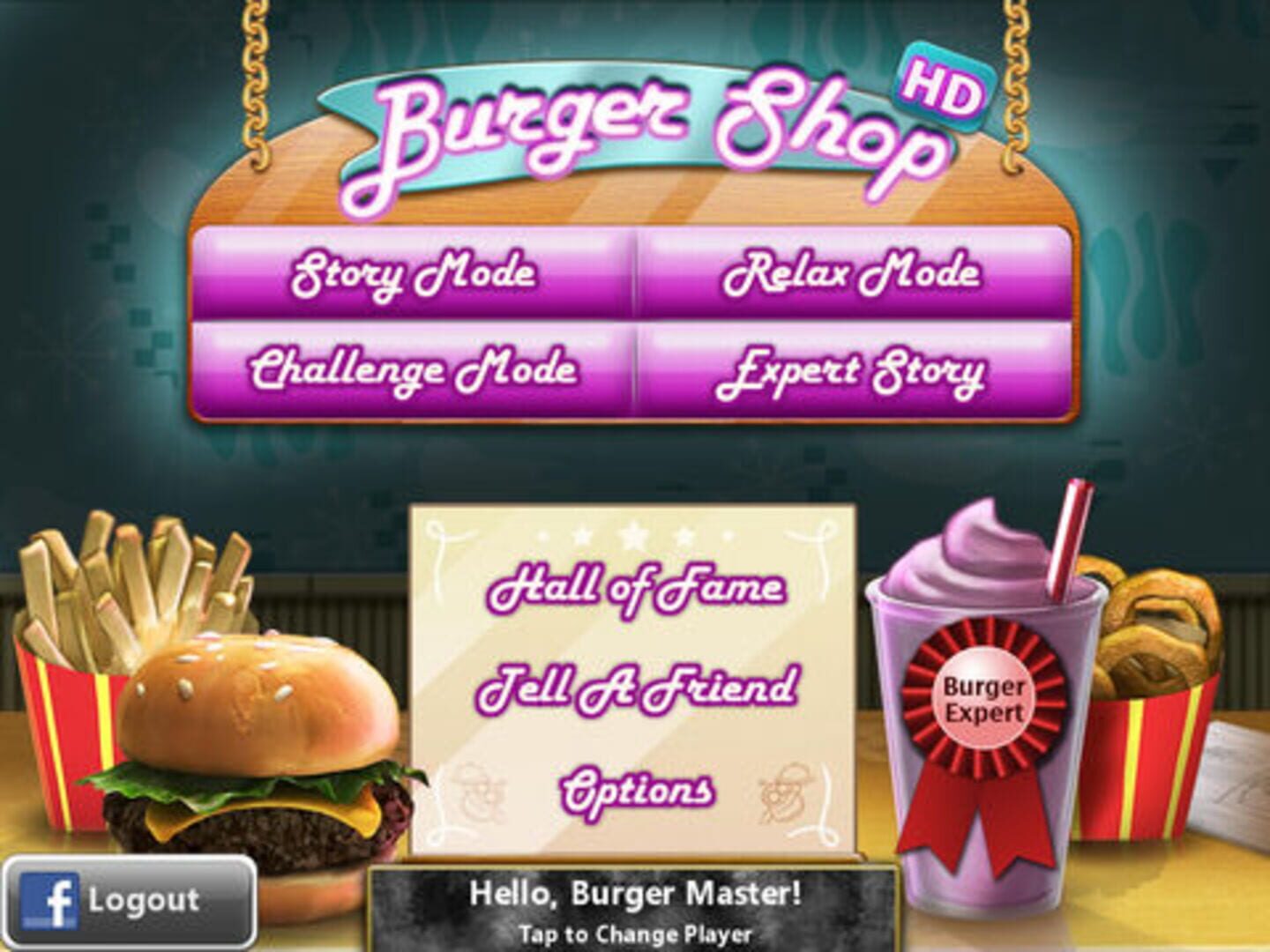 Burger Shop HD - Screenshot