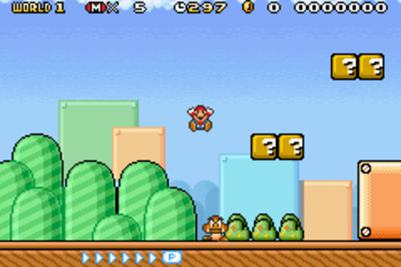 Super Mario Advance 4: Super Mario Bros. 3 screenshot