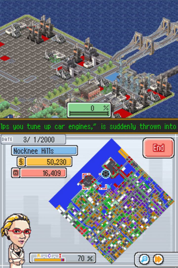 SimCity DS screenshot