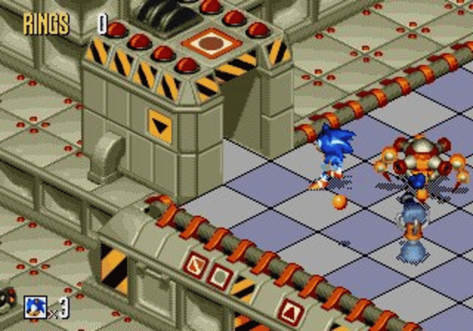 Sonic 3D Blast screenshot