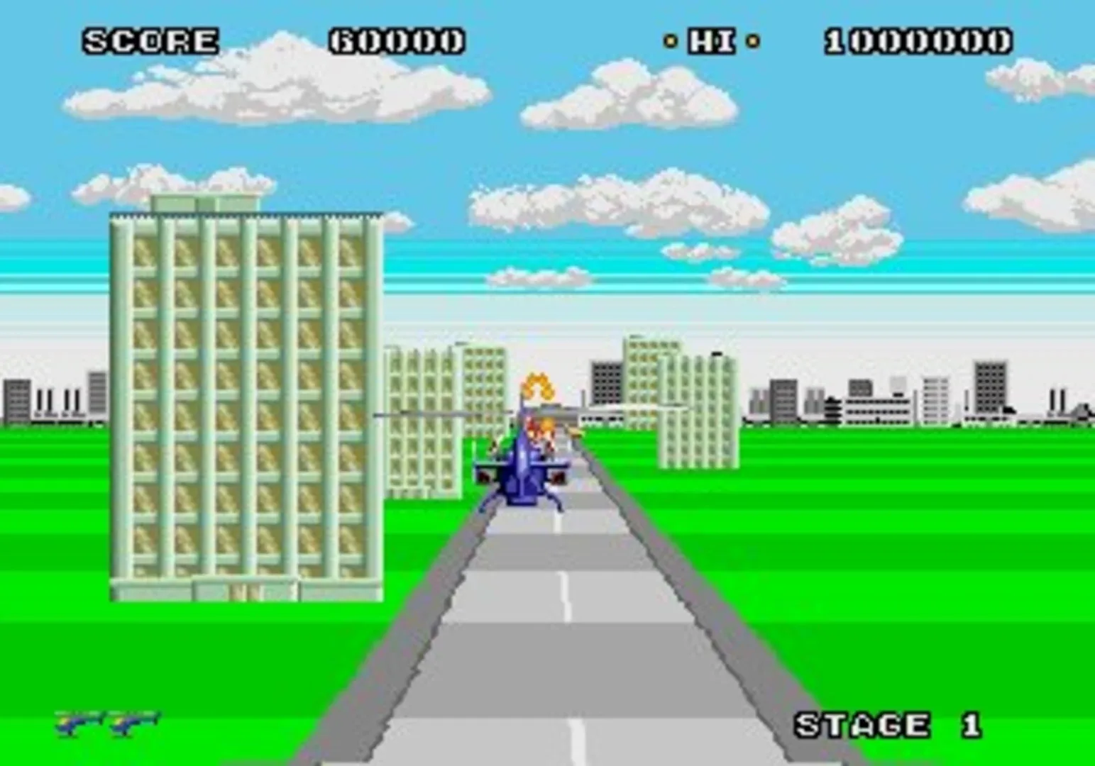 Captura de pantalla - Super Thunder Blade