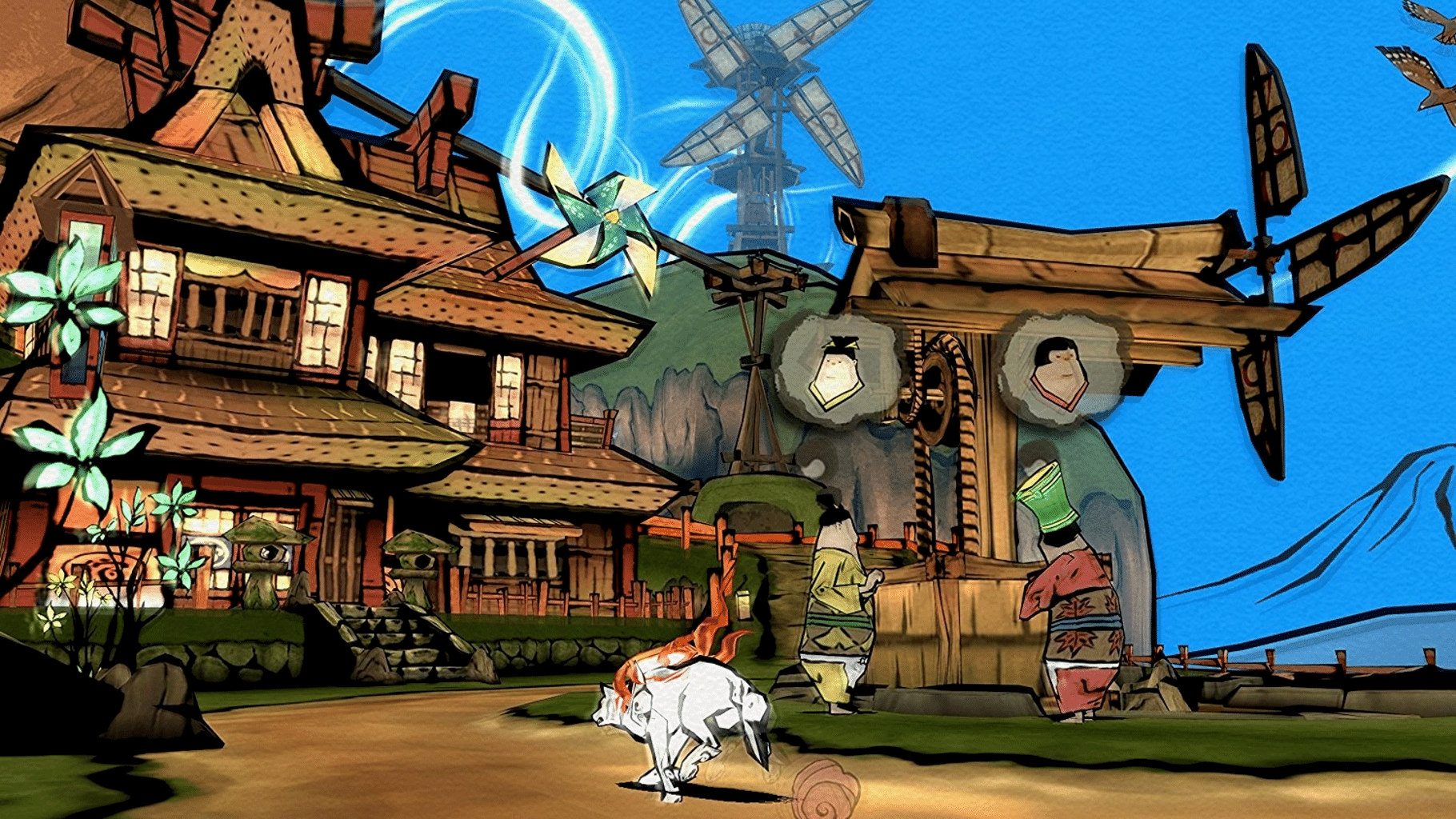 Ōkami HD screenshot