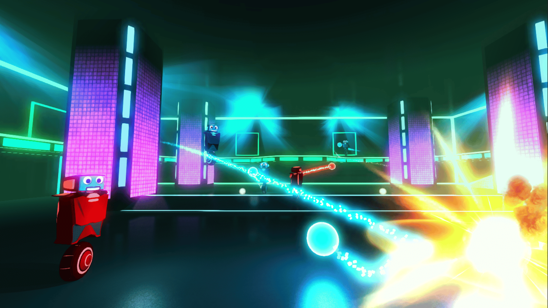 Robot Roller-Derby Disco Dodgeball screenshot