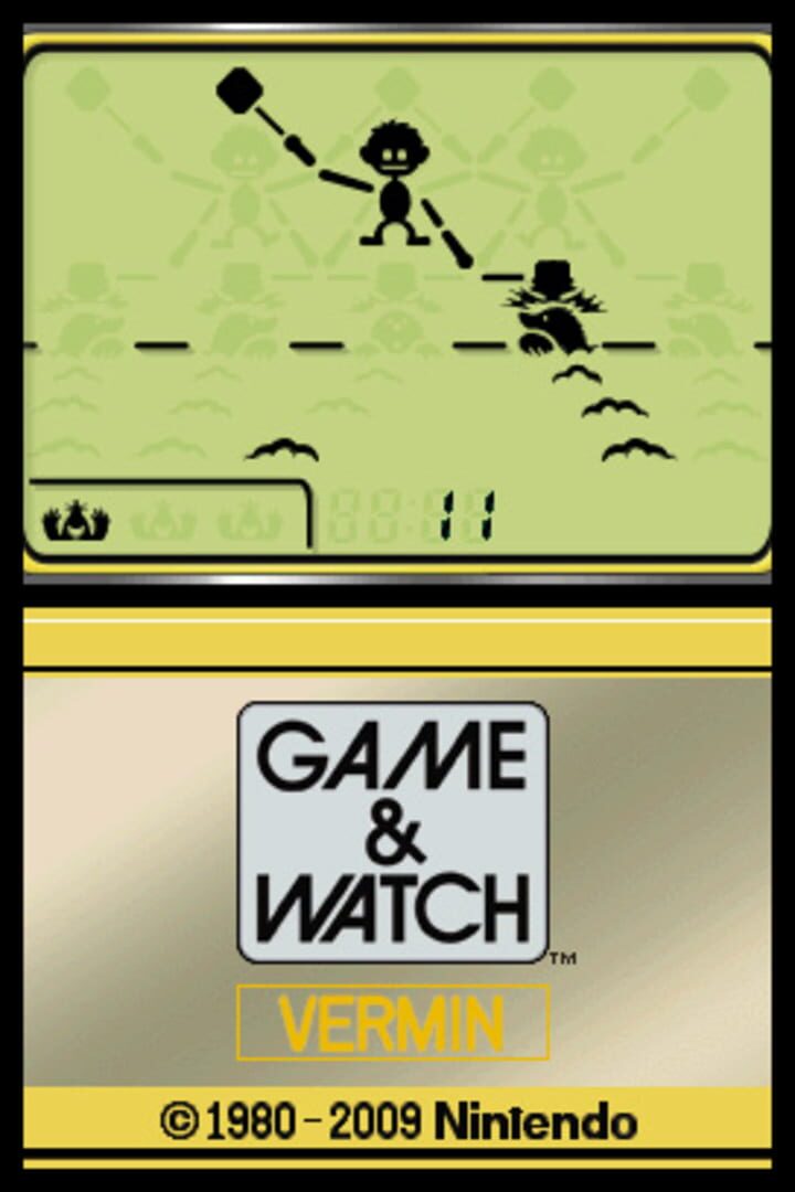 Captura de pantalla - Game & Watch Vermin
